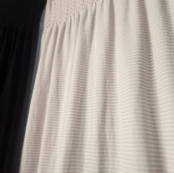 Black and Pink Maxi Skirt Set. - Picture 4 of 4